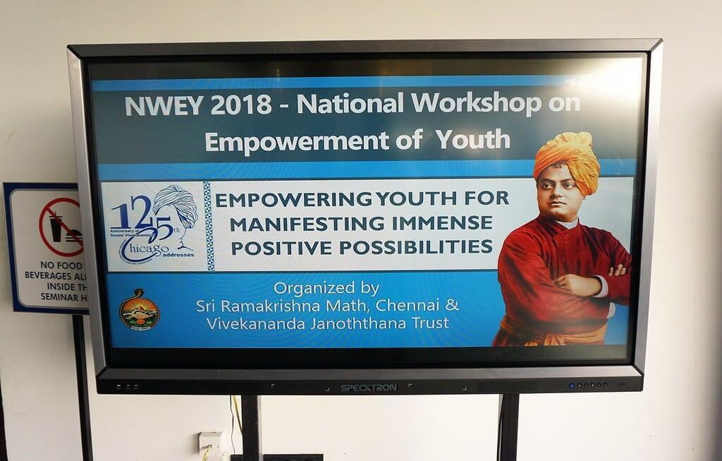 Neuroscience and Yoga-Vedanta National Workshop for Youth Wellness and Empowerment of Youth 2018 (Photos)